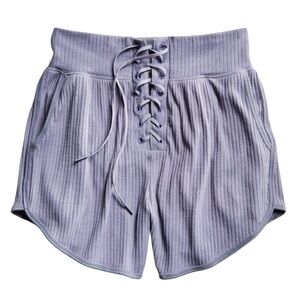 Free People Movement Can’t Handle This Short in Blue Granite Small New with Tag